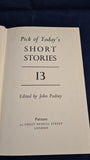John Pudney - Pick of Today's Short Stories, Putnam, 1962, First Edition