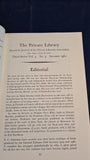 The Private Library, Third Series, Volume 3 Number 3 Autumn 1980