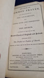 Common Prayer & Administrations of The Sacraments of The Church, United Church of England and Ireland, 1833