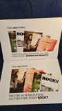 The Times Oscar Movie Posters  x 4 - Gladiator, Platoon, Rocky & American Beauty