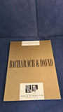 Burt Bacharach & Hal David - Seventeen Gold Classics, Wise Publications, 1989
