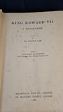 Sidney Lee - King Edward VII, A Biography, Volume I, Macmillan, 1925