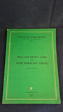 William Henry Goss and Goss Heraldic China, George Street Press, 1971