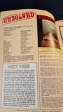 Unsolved Magazine, The Day The President Died, Volume 2 Issue 14 1984, John F Kennedy