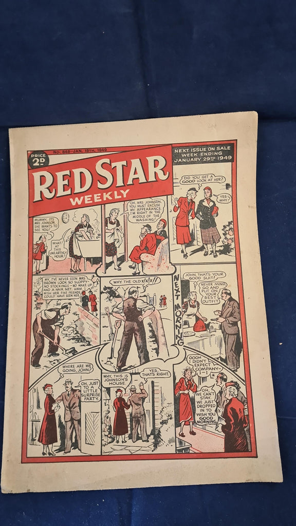 Red Lettering Magazine Red Letter Magazines, Number 2, 3 & 4 1949, and Red Star Weekly Januar ...