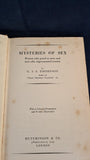 C Thompson - Mysteries of Women and Men, Hutchinson, 1938, First Edition