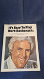 Paul Honey - It's Easy To Play Burt Bacharach, Wise Publications, 1996