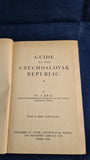Dr J Kral - Guide to the Czechoslovak Republic, Cedok, 1928