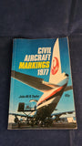 John Taylor - Civil Aircraft Markings 1977, Ian Allan, Paperbacks