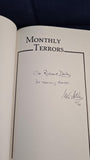 Frank Parnell & Mike Ashley - Monthly Terrors, Greenwood Press, 1985, First Edition, Signed