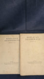Bodleian Desiderata, August 1930 & January 1936, Bodleian Library