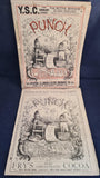Punch Magazines, July 10 1897 & December 30 1914