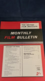Monthly Film Bulletin Magazines, Jan-Dec 1965, with Index, British Film Institute