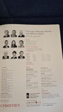 Christie's Auction 13 June 2012, Valuable Printed Books & Manuscripts, London