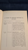 J A Buckley - A Guide to British Historical Fiction, George G Harrap, 1912