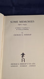 George G Harrap - Some Memories 1901-1935, George G Harrap & Co. 1935, First Edition