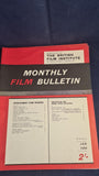 Monthly Film Bulletin Magazines, Jan-Dec 1966, with Index, British Film Institute