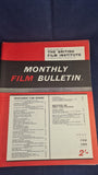 Monthly Film Bulletin Magazines, Jan-Dec 1966, with Index, British Film Institute