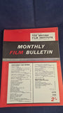 Monthly Film Bulletin Magazines, Jan-Dec 1966, with Index, British Film Institute