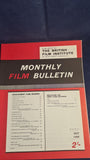 Monthly Film Bulletin Magazines, Jan-Dec 1966, with Index, British Film Institute