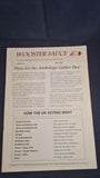 Wooster Sauce, The Quarterly Journal of The P G Wodehouse Society, 1999-2004