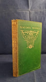 Francis Bacon - Essays or Counsels Civil & Moral with Other Writings, Simpkin, no date