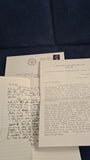 Julian Symons - Essays & Biographies by A J A Symons, Cassell, 1969, Letters