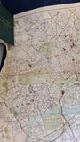 W H Smith & Son's Plan of London with Index (1880/1881?)
