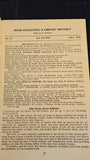 Book Collecting & Library Monthly Magazines, Numbers 50-53, 1972