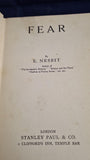 E Nesbit - Fear, Stanley Paul, 1910, First Edition, Short story collection