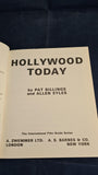 Pat Billings & Allen Eyles - Hollywood Today, Zwemmer/ Barnes, 1971, Paperbacks