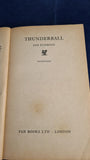 Ian Fleming - James Bond, Thunderball, Pan Books, 1963, Paperbacks