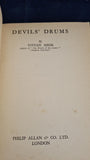 Vivian Meik - Devil's Drums, Philip Allan, 1933, First Edition, Notes
