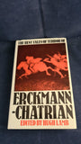 Hugh Lamb -Best Tales of Terror of Erckmann-Chatrian, Millington, 1981, First Edition, Signed
