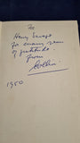 Collin Brooks - Tavern Talk, James Barrie, 1950, Inscribed, Signed, 3 Letters