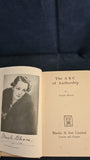 Ursula Bloom - The A B C of Authorship, Blackie & Son, 1938, First Edition, Signed Letter