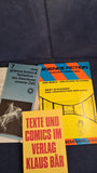German Science Fiction Times Magazines, Numbers 126, 127, 128