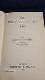 Elliott O'Donnell - The Unknown Depths, Greening & Co. 1905, First Edition