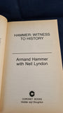 Armand Hammer - Hammer: Witness to History, Coronet Books, 1988, Paperbacks