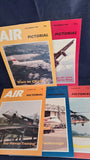 Air Pictorial Magazines x 5, August-December 1986