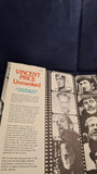 James Robert Parish - Vincent Price Unmasked, Drake Publishers, 1974, Signed Photo, Booklet