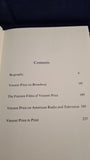 James Robert Parish - Vincent Price Unmasked, Drake Publishers, 1974, Signed Photo, Booklet