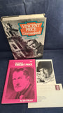 James Robert Parish - Vincent Price Unmasked, Drake Publishers, 1974, Signed Photo, Booklet