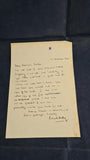 Malcolm Yorke - Mervyn Peake, My Eyes Mint Gold, John Murray, 2000, First Edition, Signed, Letters