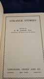 R W Jepson - Strange Stories, Longmans, Green, 1938, First Edition