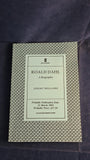 Jeremy Treglown - Roald Dahl, A Biography, Faber & Faber, 1994, First Edition