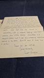 Janet Dunbar - Flora Robson, George G Harrap, 1960, First Edition, Letter, Signed x 2
