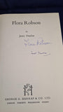 Janet Dunbar - Flora Robson, George G Harrap, 1960, First Edition, Letter, Signed x 2