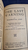 Wadsworth Camp - The Last Warning, Readers Library, no date