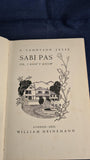 F Tennyson Jesse - Sabi Pas, or, I Don't Know, William Heinemann, 1935, Inscribed, Signed